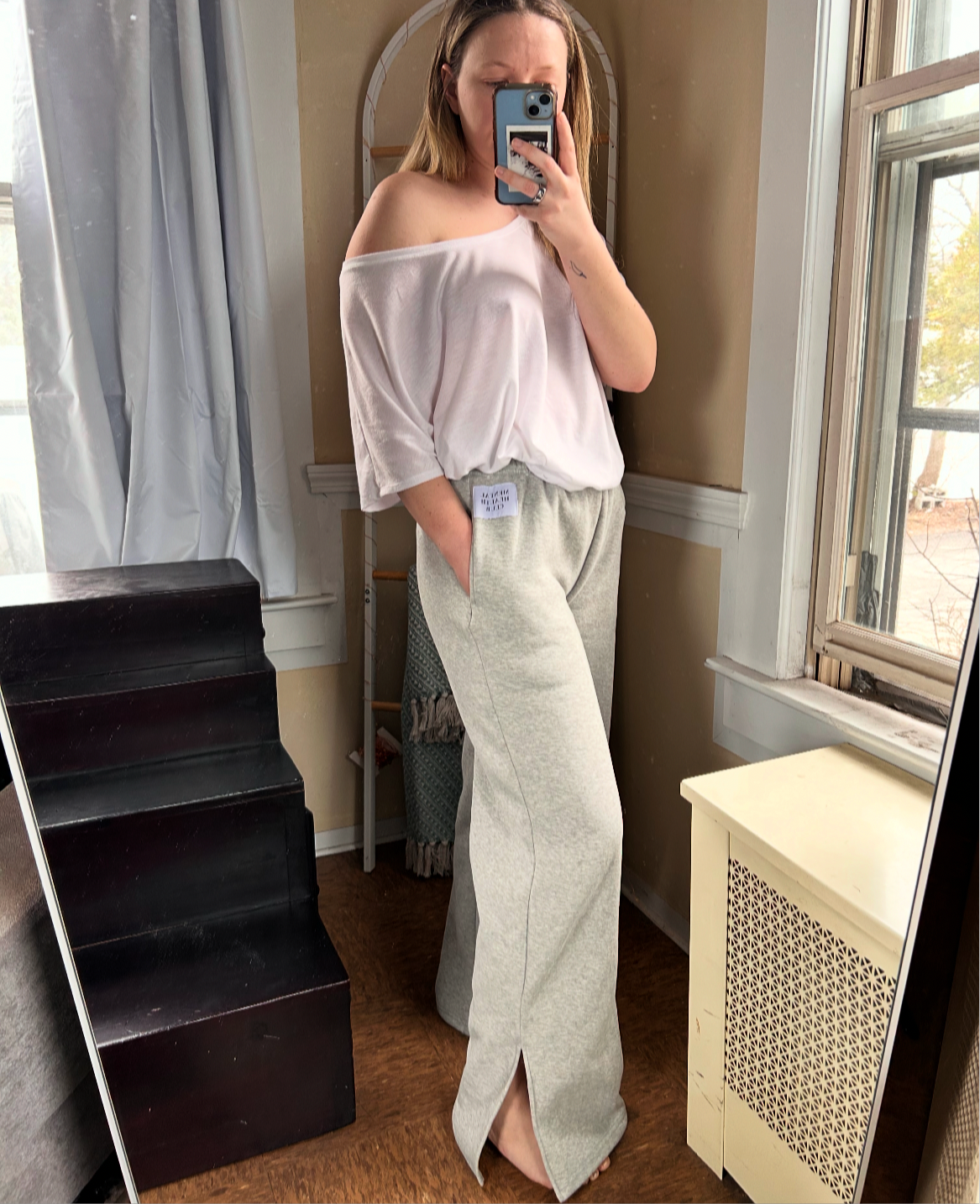 MHClub Essential Flare Pant in Comfort Gray