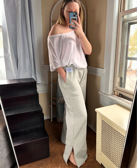 MHClub Essential Flare Pant in Comfort Gray