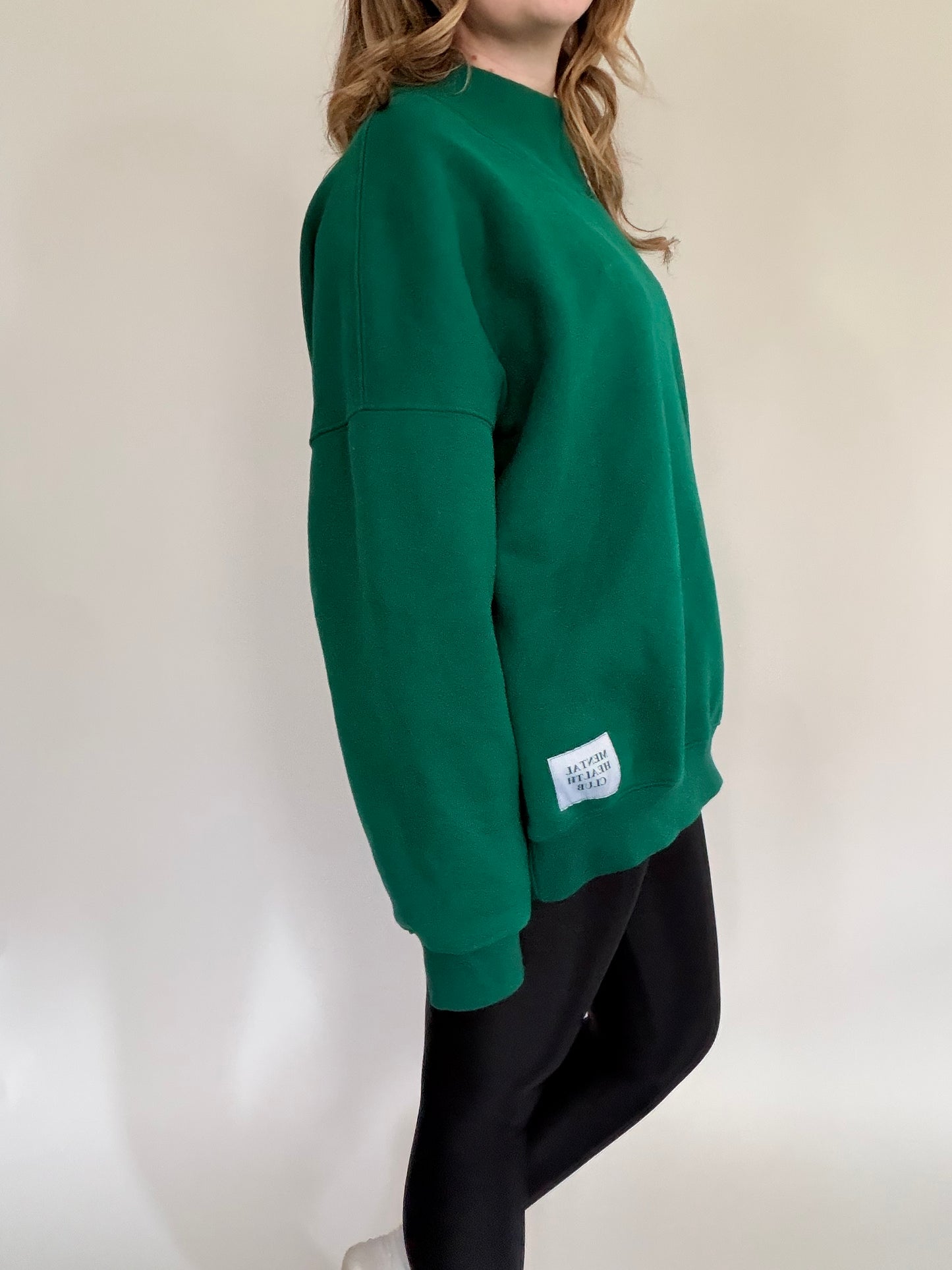 MentalHealthClub Essential Mock-Neck in "Alpine"