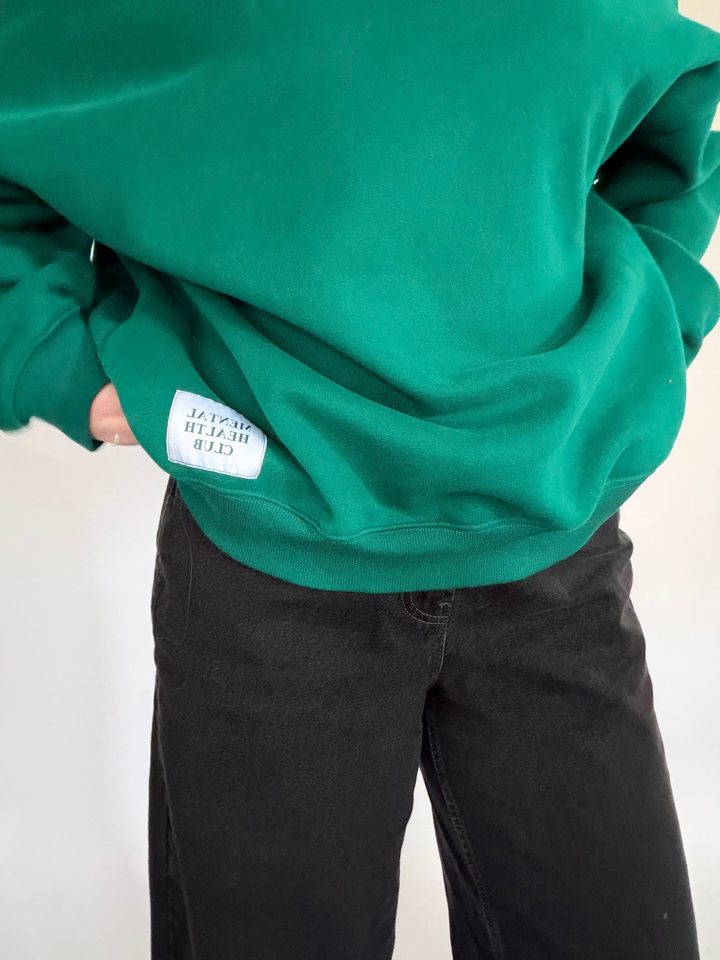 MentalHealthClub Essential Mock-Neck in "Alpine"