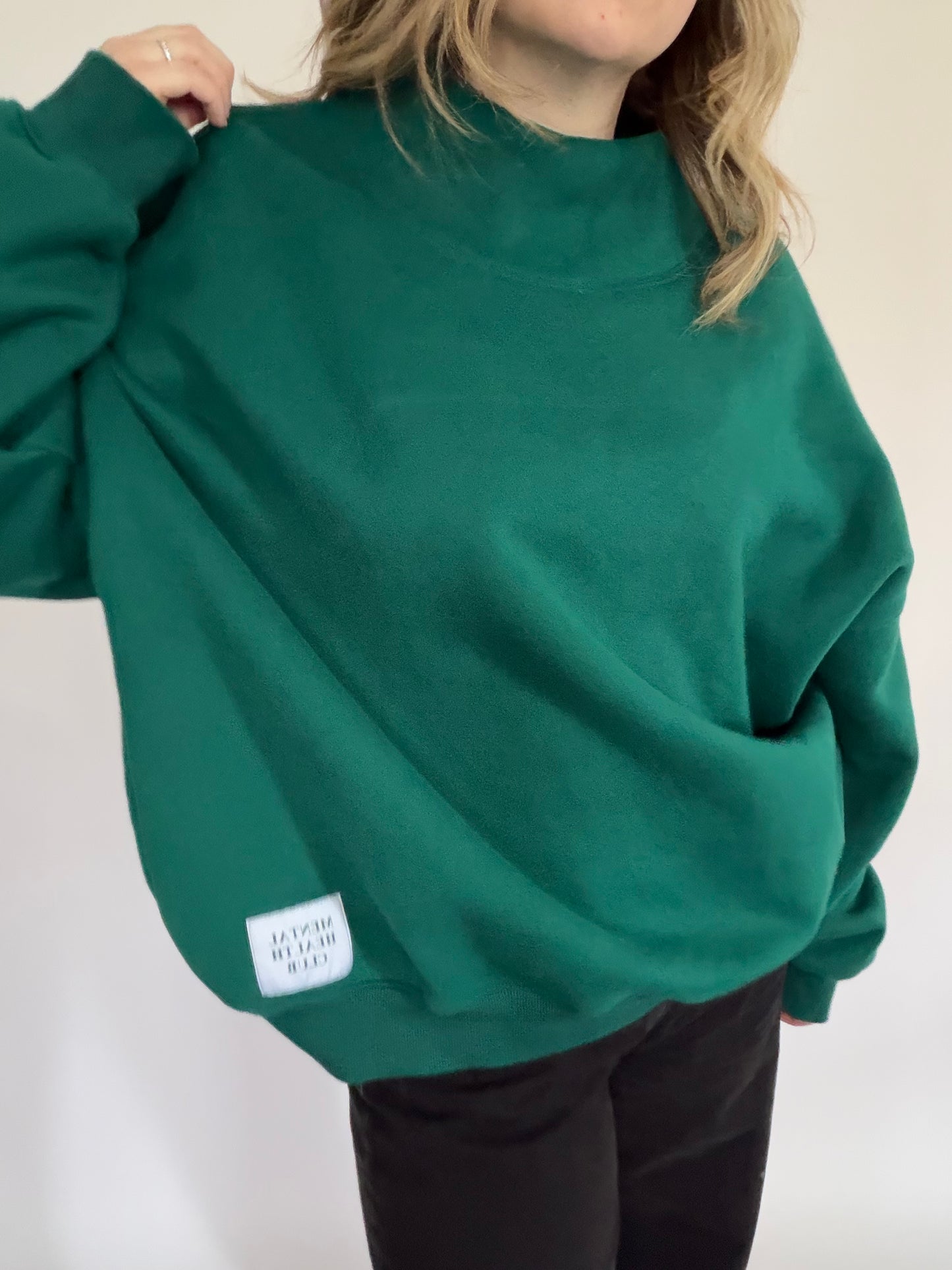 MentalHealthClub Essential Mock-Neck in "Alpine"