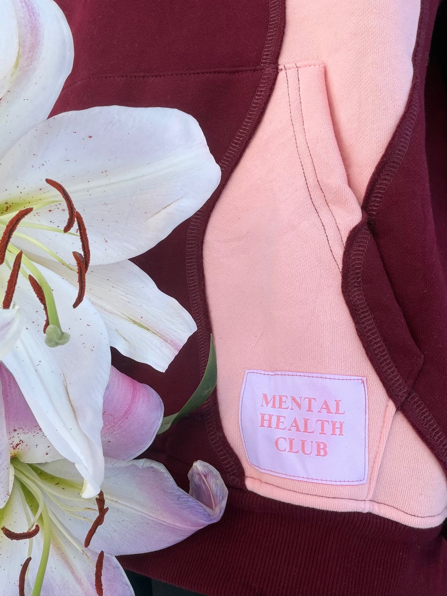 MentalHealthClub Essential Hoodie in "Valentine's Day"
