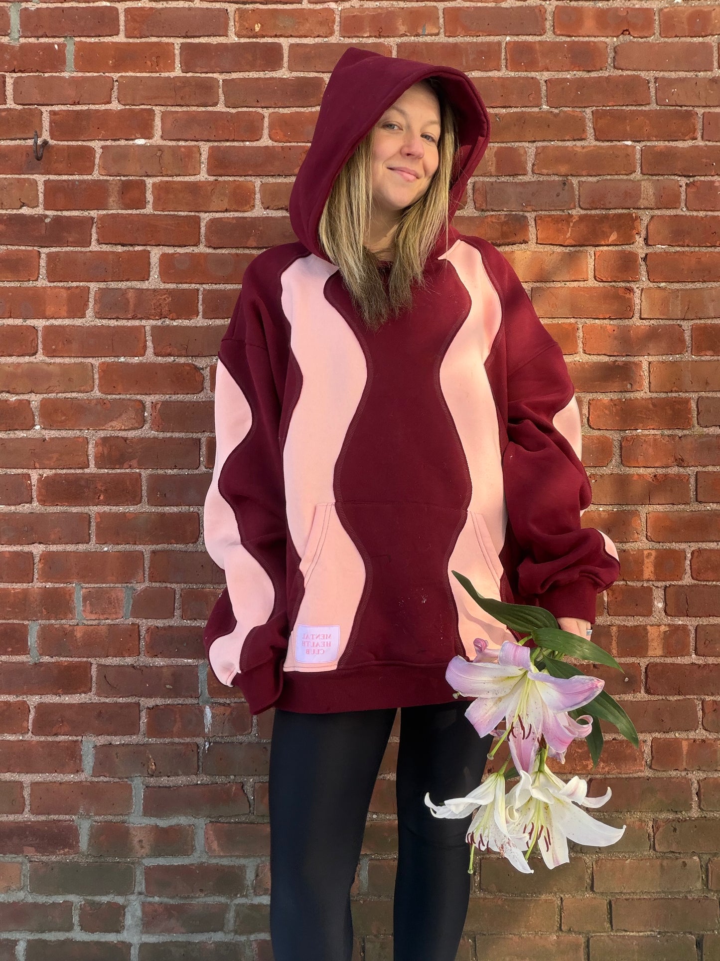 MentalHealthClub Essential Hoodie in "Valentine's Day"