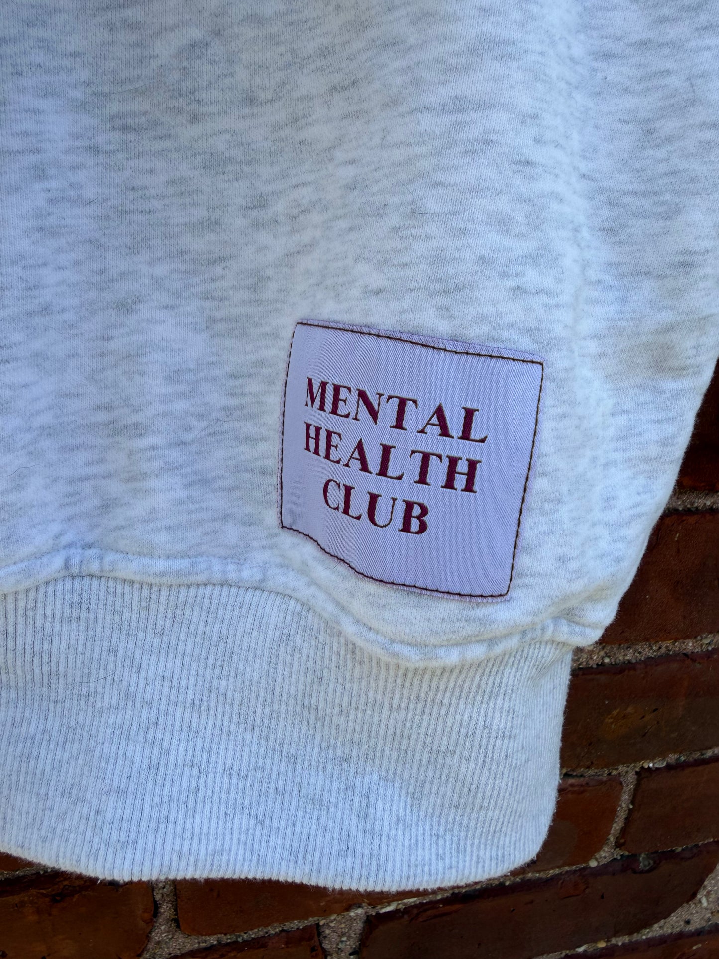 MentalHealthClub Essential Sleeveless Throwback in Comfort Grey